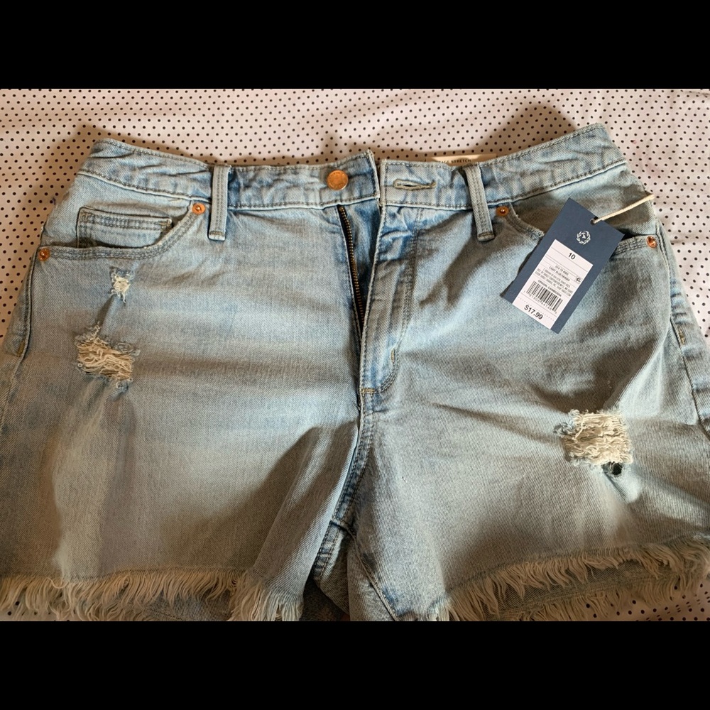 Brand new Jean shorts! Size 10